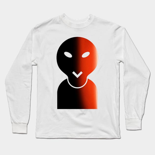 Alien Long Sleeve T-Shirt by Manafff